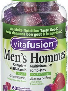 Vitafusion Men’s Complete Gummy Multivitamin 60.0 Count Vitamins & Herbals