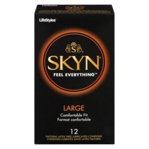 Lifestyles Skyn Large 12 Condoms 12.0 Count Condoms and Contraceptives