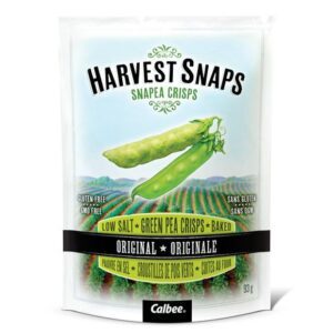 Calbee Harvest Snaps Snapea Crisps Original Low Salt Gluten Free Baked Green Pea Crisps Food & Snacks