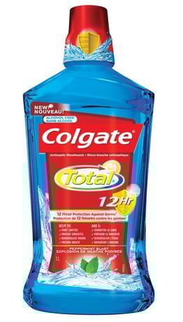 Colgate Total Mouthwash Peppermint Blast