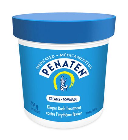 Penaten Medicated Diaper Rash Cream For Baby, Zinc Oxide Cream 454.0 G Diaper Cream
