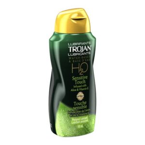 Trojan H2o Sensitive Touch With Aloe And Vitamin E Water-based Personal Lubricant 163.0 Ml Personal Lubricants
