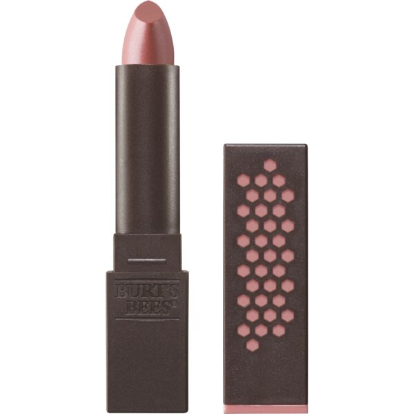 Burt’s Bees 100% Natural Glossy Lipstick, Nude Mist – 1 Tube Cosmetics
