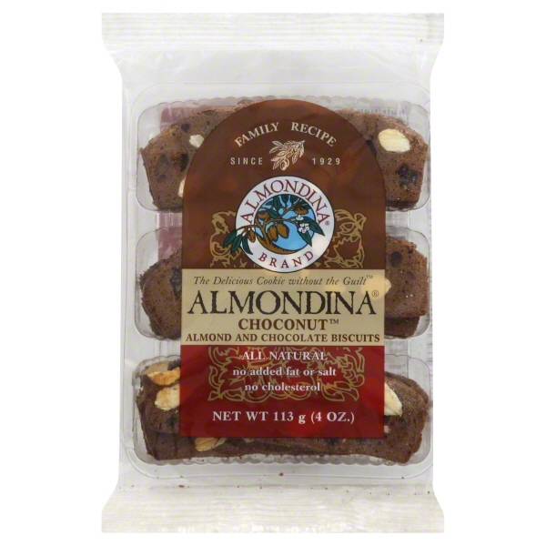 Almondina – Biscuit Choconut – Case of 12-4 Oz Food & Snacks