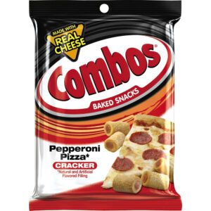 Combos, Baked Snacks, Pepperoni Pizza Cracker, 6.3 Oz Food & Snacks