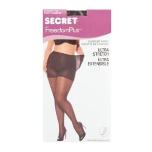 Secret Secret Freedom Plus Shadow Toe Pantyhose