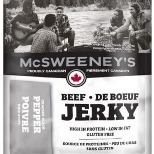 Mcsweenys Mcsweeney’s Cracked Black Pepper Beef Jerky Snacks