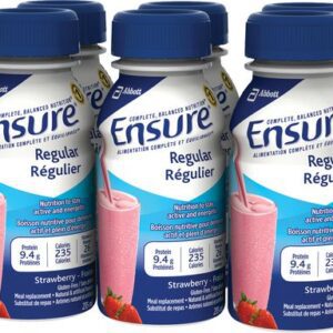 Ensure Regular Nutrition Shake Strawberry Meal Replacement