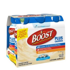 Boost Plus Calories Vanilla Formulated Liquid Diet Drink Meal Replacement