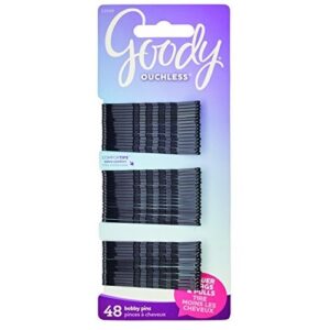 48pack Goody Ouchless Black Bobbies Hair Accessories