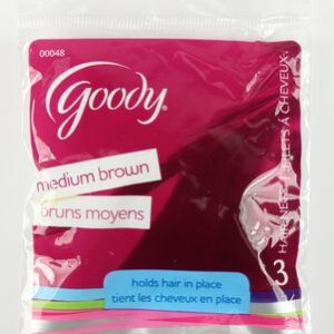 Goody Hairnets – Medium Brown Styling Products, Brushes and Tools