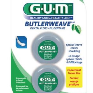 Gum Butlerweave Waxed Mint Dental Floss Gum Care, Floss and Accessories