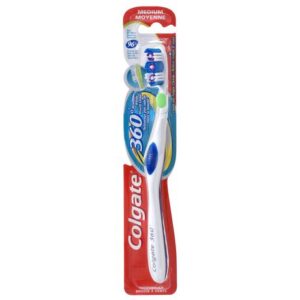 Colgate 360 Toothbrush Medium Toothbrushes