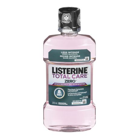 Listerine Listerine Total Care Zero Mouthwash, Alcohol Free 250 Ml 250.0 Ml Mouthwash and Oral Rinses
