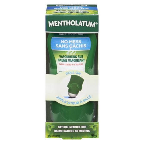 Mentholatum Mentholatum No-Mess Natural Menthol Rub 50.0 G Cough and Cold