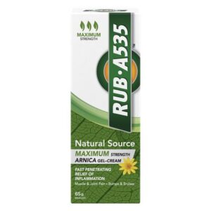 Rub A535 Natural Source Arnica Pain Relief Cream, Non-heating 65.0 G Topical