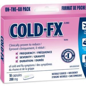 Cold-fx Daily Support Travel Pack Cough, Cold and Flu Treatments
