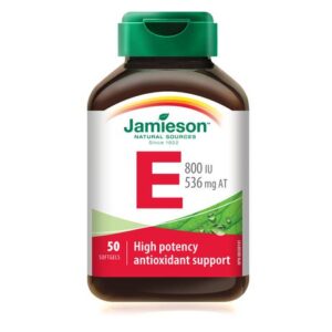 Jamieson Vitamin E 800 Iu/536 Mg At 50.0 Count