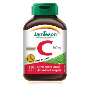 Jamieson Vitamin C 500 Mg Timed Release Capsules 100.0 Count