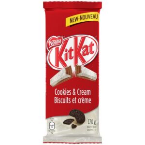 Kit Kat Nestl Kitkat Cookies & Cream Wafer Bar Confections