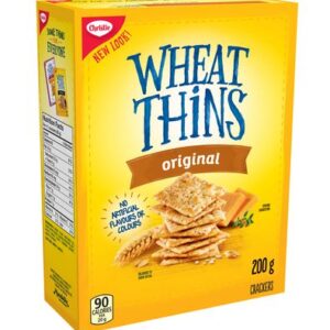 Christie – Craquelins Wheat Thins, 250 G Snacks