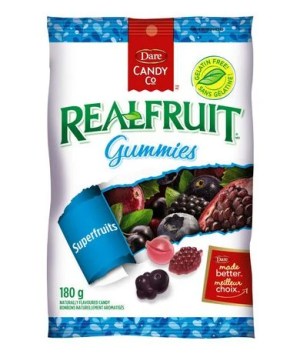 Real Fruit Gummies Dare Realfruit Gummies Superfruits Candy