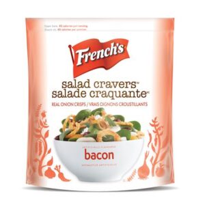 French’s Flavoured Bacon Salad Cravers with Real Onion Crisps Food & Snacks