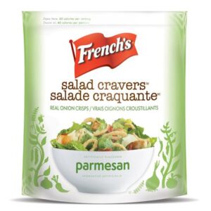 French’s Parmesan Flavoured Real Onion Crisps Salad Cravers Food & Snacks