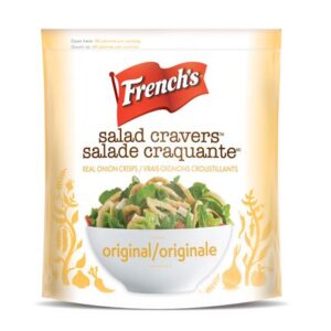 French’s Orignal Salad Cravers with Real Onion Crisps Food & Snacks