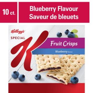 Kellogg’s Special K Fruit Crisps, Blueberry Flavour, 125G 10 Bars Food & Snacks
