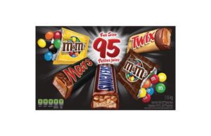 Mars Canada Inc Mars Assorted Fun Size Candy Chocolate Bars Confections