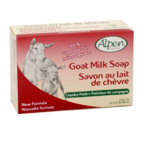Alpen Secrets Goat Milk Moisturizing Soap Bar, 5 Oz Skin Care