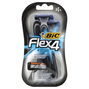 Bic Flex 4 Disposable Razors Shaving Supplies