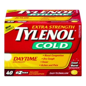 Tylenol Tylenol Cold Extra Strength 40 Daytime Tablets