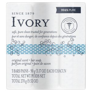 Ivory 3.10 Oz. Light Scent Bar Soap Hand And Body Soap