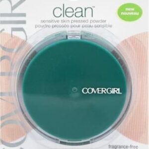 CoverGirl Clean Sensitive Pressed Powder – Creamy Beige 550 – Medium Light Beige Cosmetics