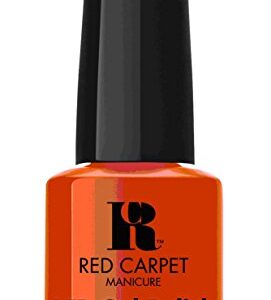 Red Carpet Manicure Orange LED Gel Nail Polish Collection Cosmetics