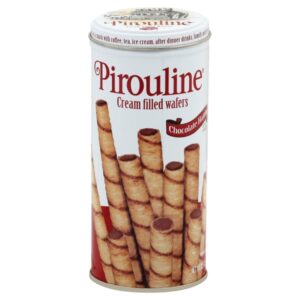 Pirouline Chocolate Hazelnut Cream Filled Wafers, 3.25 Oz. Food & Snacks