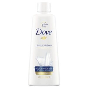 Dove Deep Moisture Body Wash 3oz Hand And Body Soap