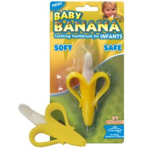 Baby Banana Teether/toothbrush Baby Needs