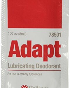 Adapt Lubricating Deodorant, 8ml Packets, Box of 50 Ostomy Supplies
