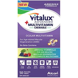 Vitalux Vitalux Adv Pl Multivit Tb60 60.0 Capsules Vitamins And Minerals