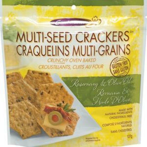 Crunchmaster Multi-seed Crackers, Rosemary & Olive Oil Food & Snacks