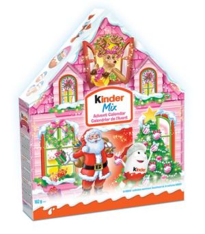 Ferrero Kinder Mix Advent Calendar Pink Confections Assortment