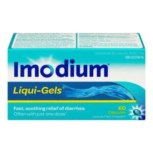Imodium Diarrhea Relief, Liqui-gels Antacids and Digestive Support
