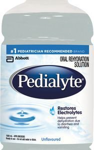 Pedialyte Electrolyte Drink Oral Rehydration Solution Unflavoured Rehydration