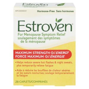 Estroven Maximum Strength + Energy 28.0 Capsules Menstrual Analgesics