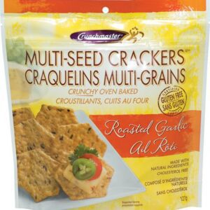 Crunchmaster Multi-seed Crackers, Roasted Garlic Food & Snacks