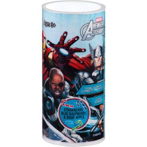 Marvel Avengers Assemble Mini Candy Cane Coin Bank Gift, 2 Pc Confections