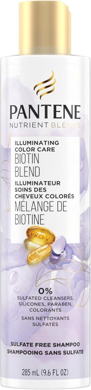 Pantene Pantene Illuminating Colour Care Shampoo, Sulfate Free Colour Protection, 285 Ml 285.0 Ml